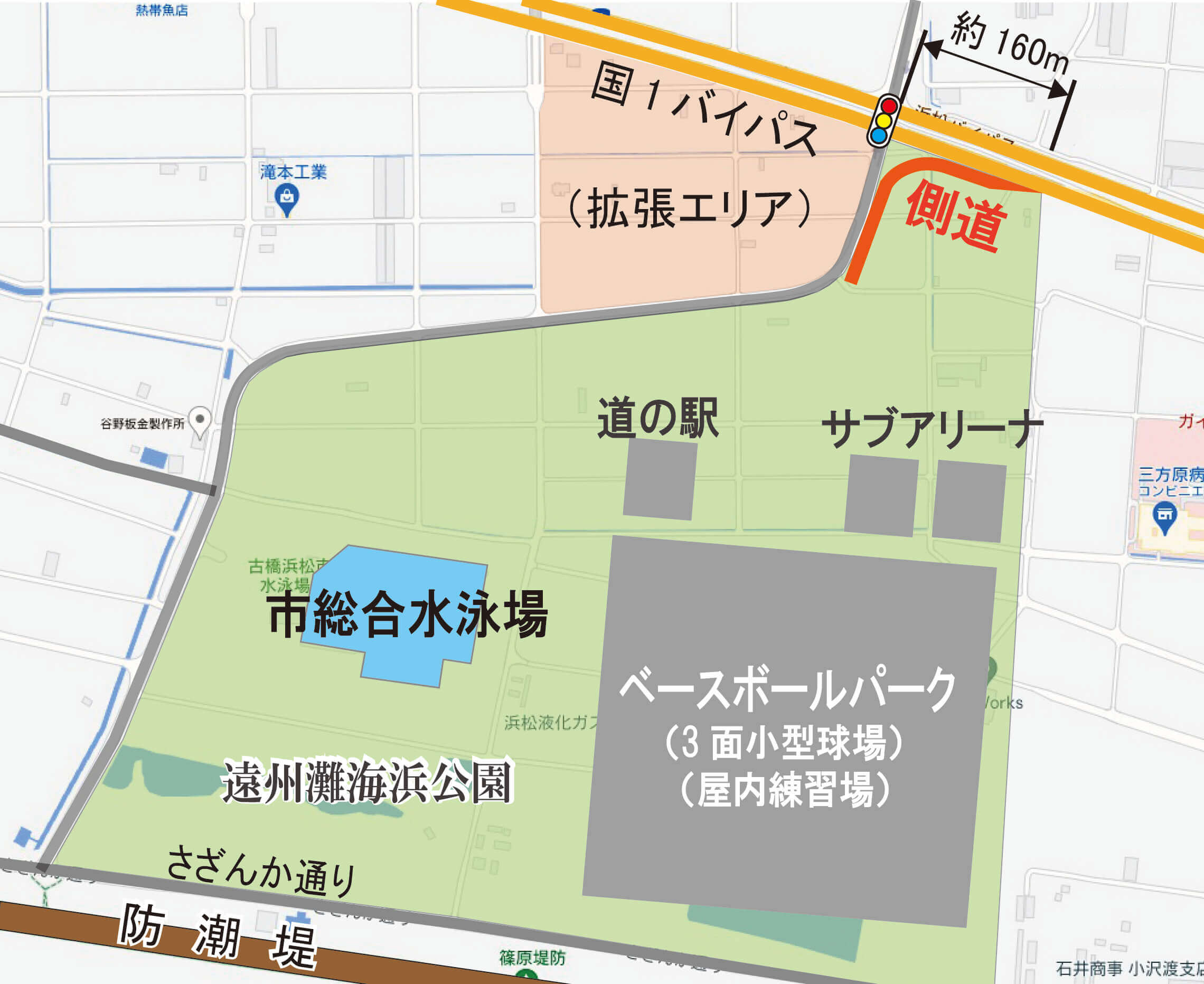 遠州灘海浜公園全体図