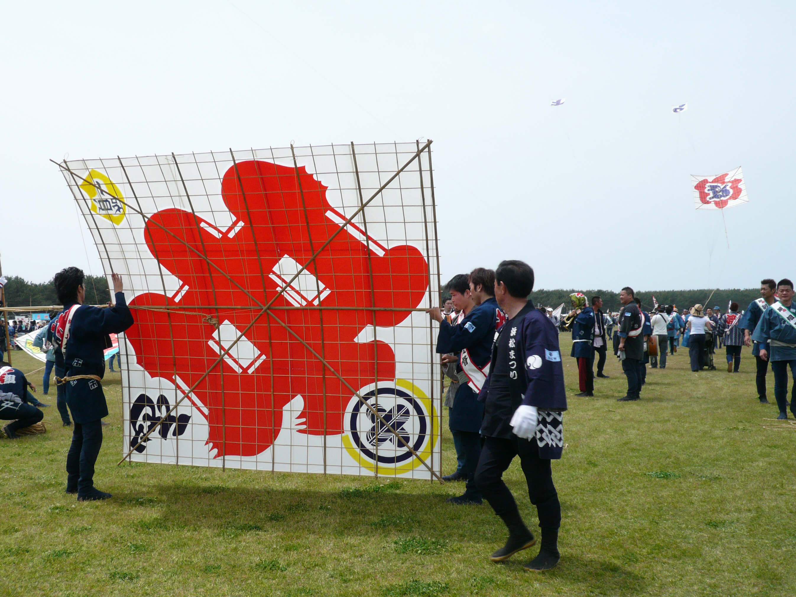 浜松まつり（凧あげ会場）
