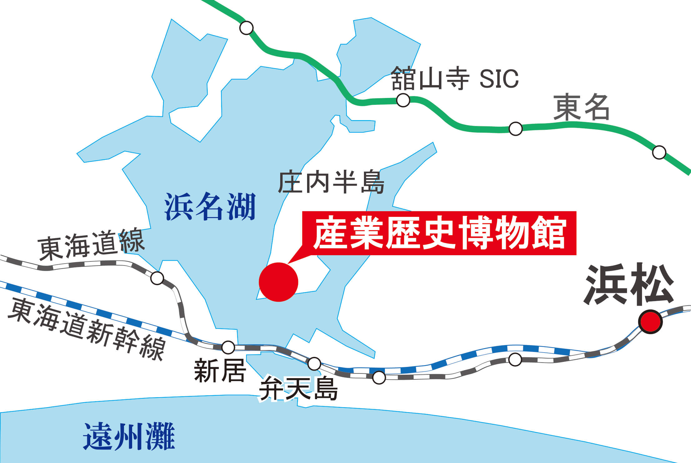 産業博物館位置図