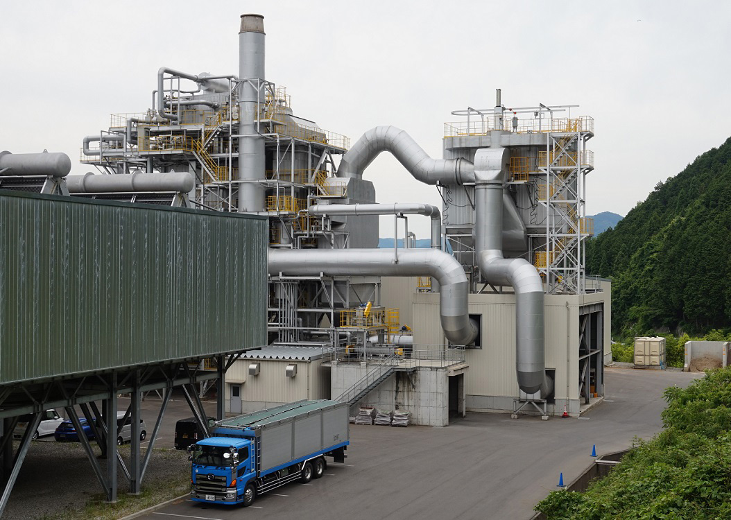 真庭バイオマス発電所